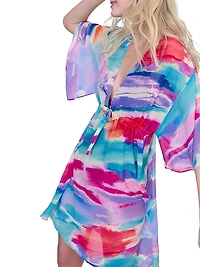 Palma De Mallorca Printed Cover-Up