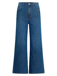 The Mia High-Rise Wide-Leg Ankle Jeans