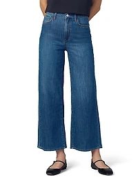 The Mia High-Rise Wide-Leg Ankle Jeans