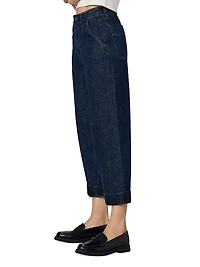 The Karter Trouser Crop Wide-Leg Jeans
