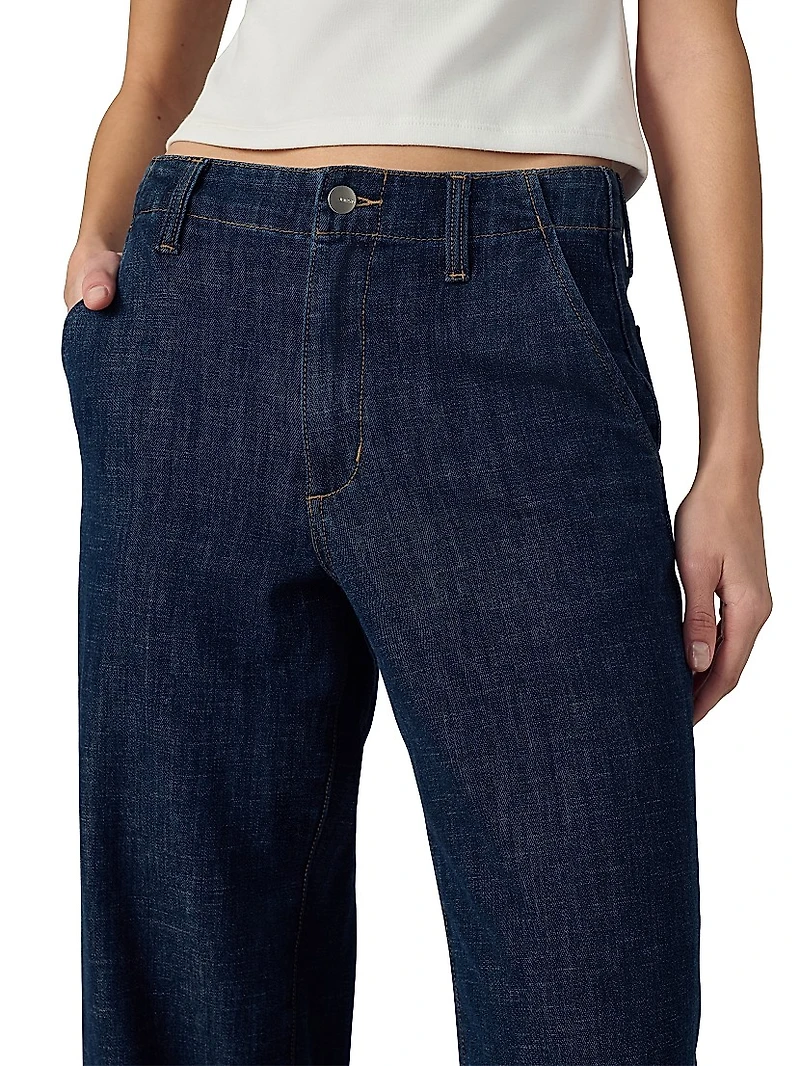 The Karter Trouser Crop Wide-Leg Jeans