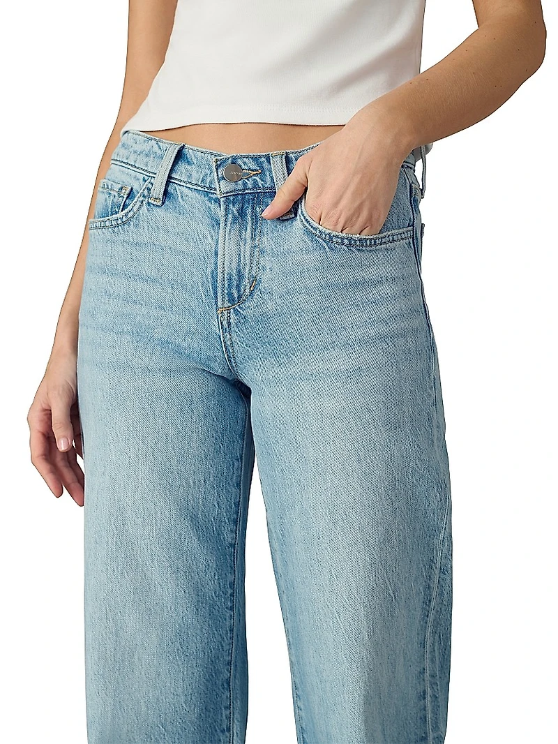 The Lou Lou Low-Rise Wide-Leg Jeans