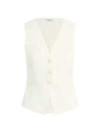 The Maeve Linen-Blend Vest