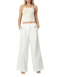 The Pointelle Everyday Scoopneck Tank