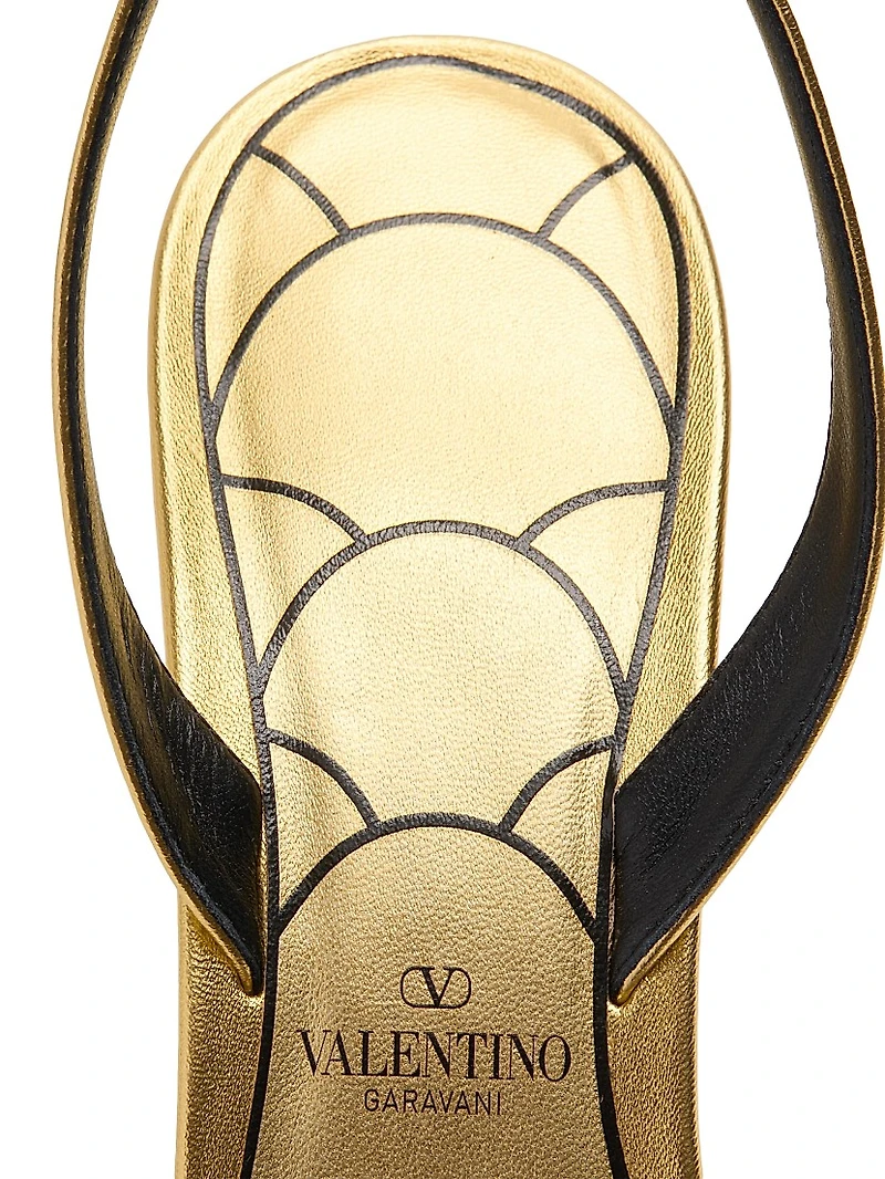 Ladycrush 85MM Sandals Laminated Nappa with Crystals