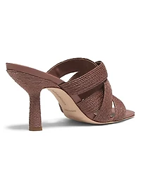 Dina 80MM Raffia Sandals