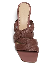Dina 80MM Raffia Sandals