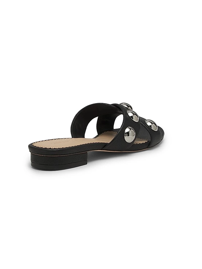 Grace Studded Leather Sandals