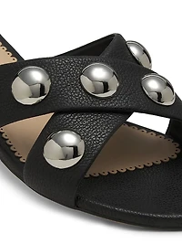Grace Studded Leather Sandals