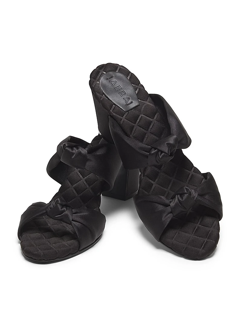 Alessia 75MM Satin Sandals