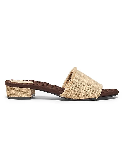Giorgia 25MM Raffia Sandals