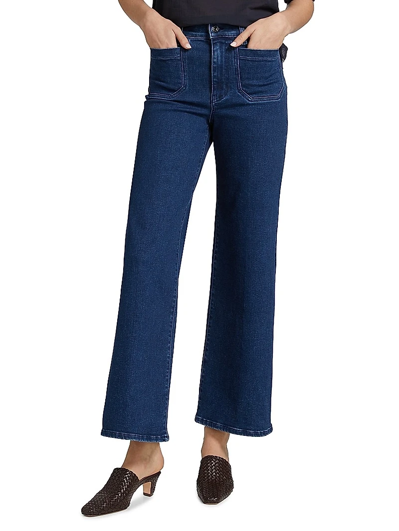 Le Slim Palazzo Jeans