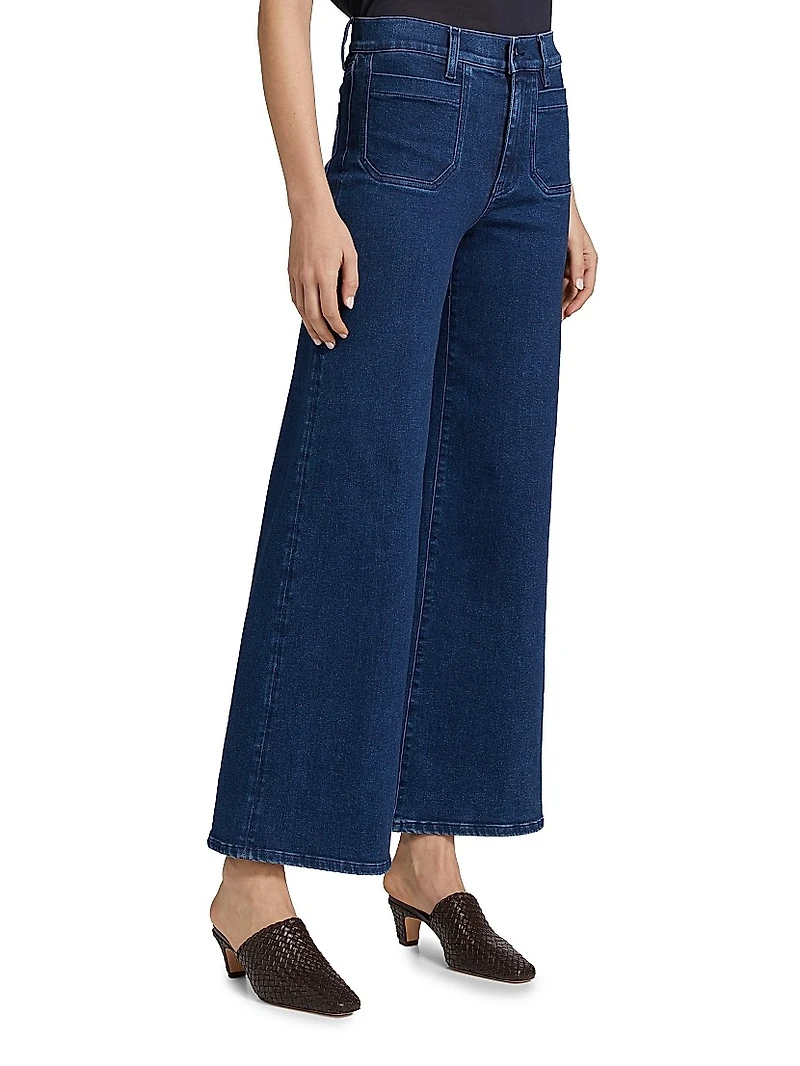Le Slim Palazzo Jeans