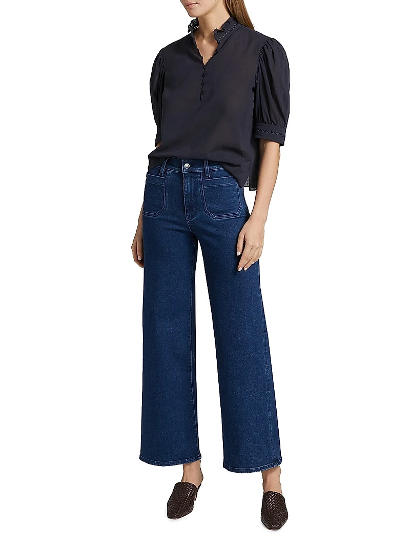 Le Slim Palazzo Jeans
