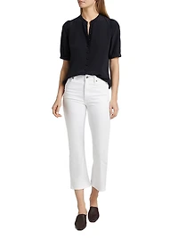 Reboot Crop Mid-Rise Pants