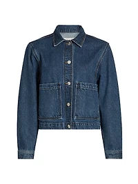 Denim Patch Pocket Jacket