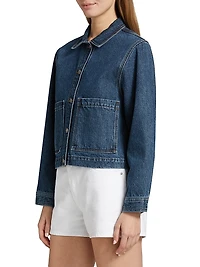 Denim Patch Pocket Jacket