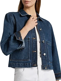 Denim Patch Pocket Jacket