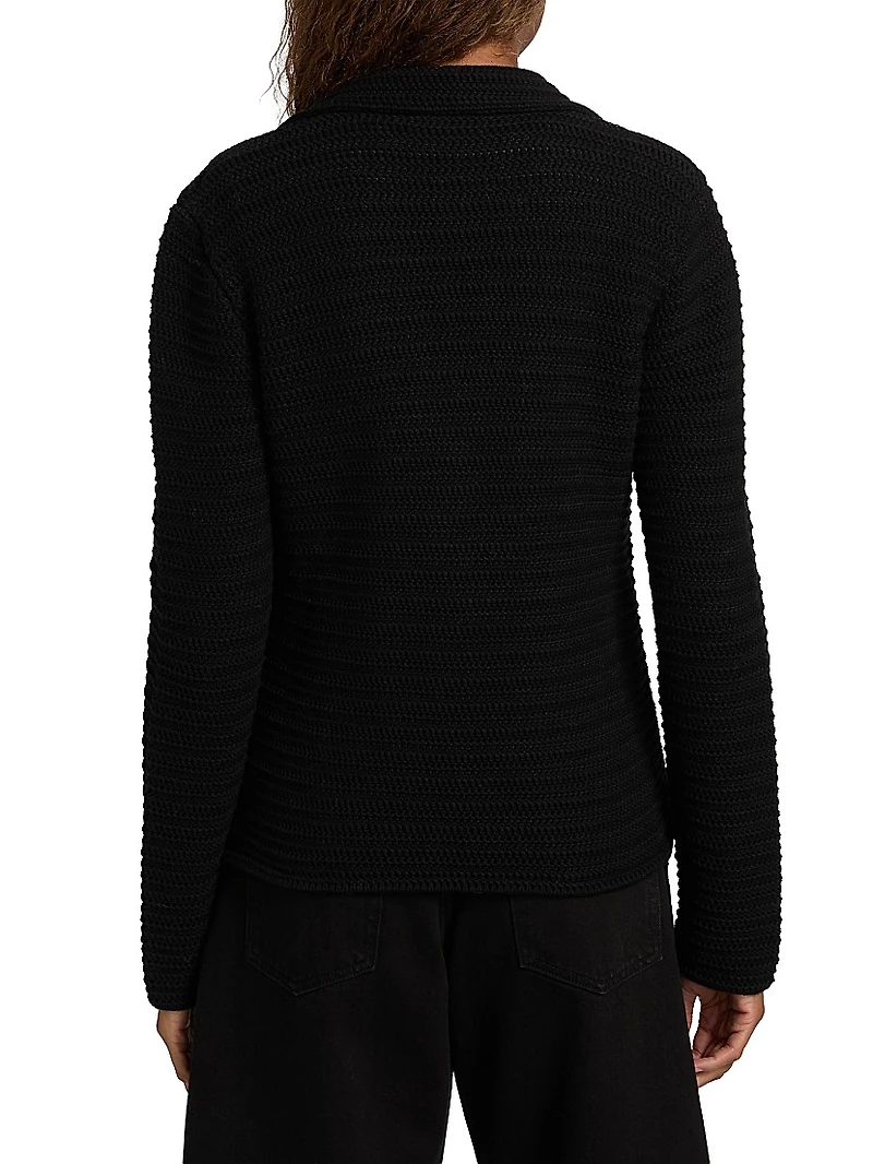 The Crochet Blazer