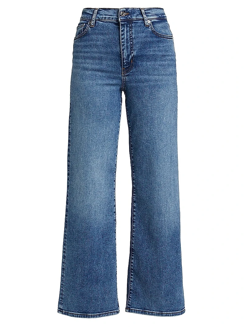 Pencil Crop Mid-Rise Jeans