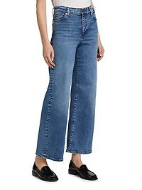 Pencil Crop Mid-Rise Jeans