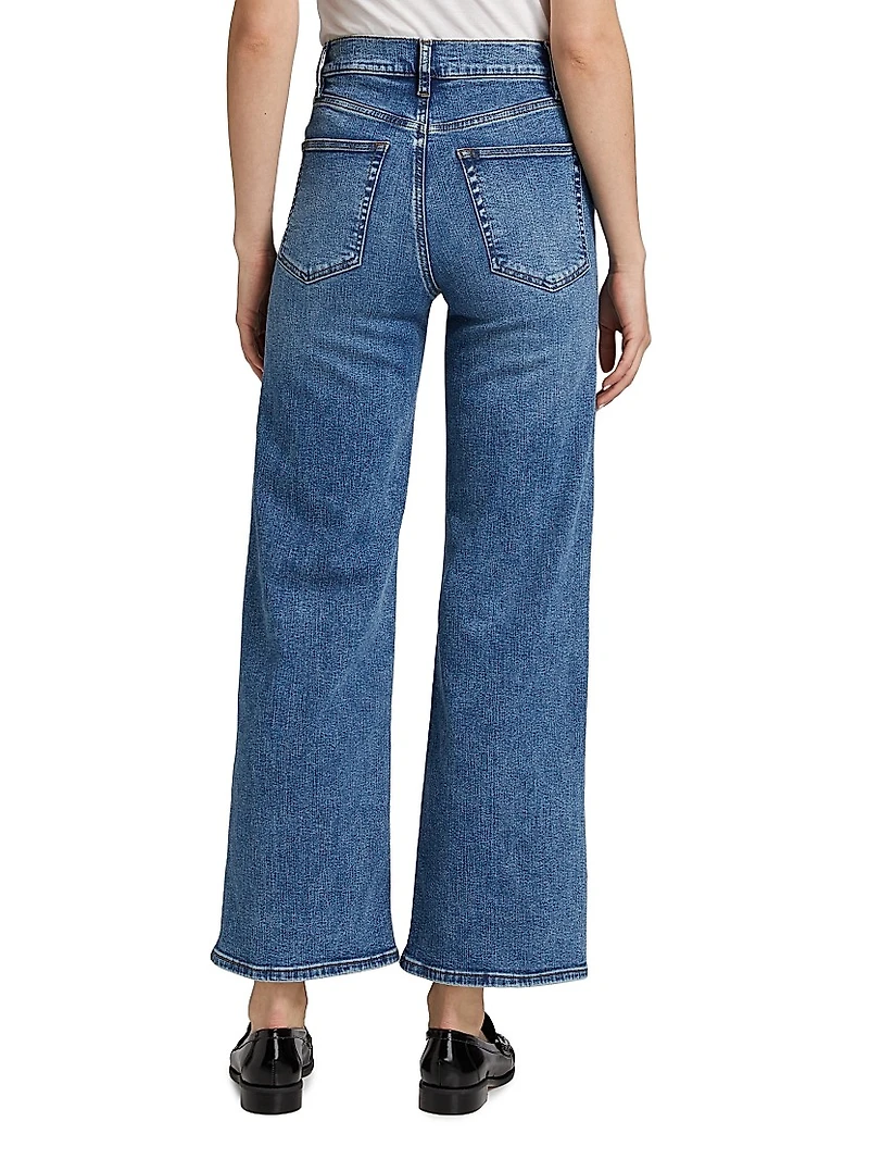 Pencil Crop Mid-Rise Jeans