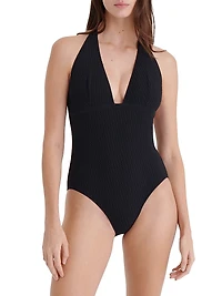 Paillette One-Piece Swimsuit