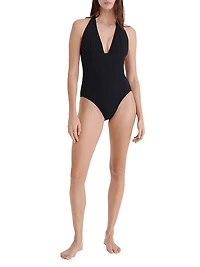 Paillette One-Piece Swimsuit