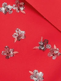 Taro Embellished Peplum Gown