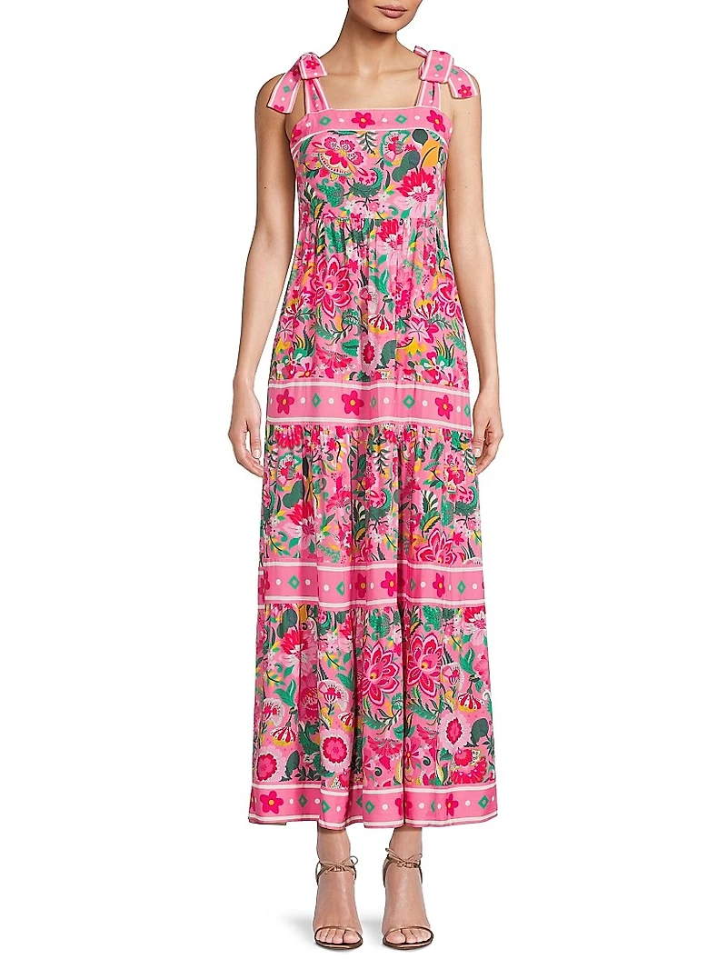 Charlotte Floral Maxi Dress