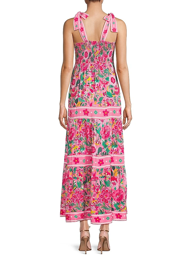Charlotte Floral Maxi Dress