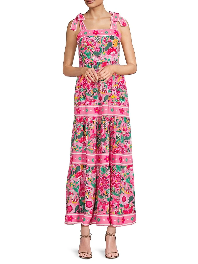 Charlotte Floral Maxi Dress