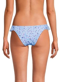 Paige Micro-Floral Bikini Bottom