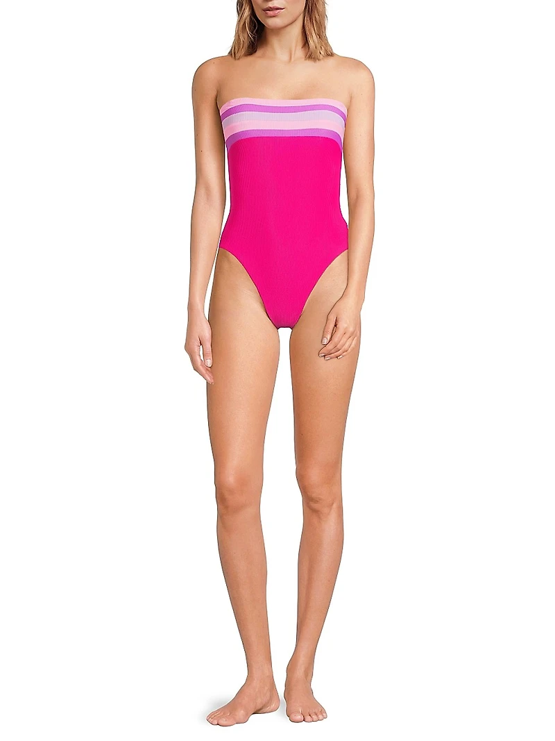 Jessa Strapless One-Piece Swimsuit