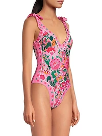 Akira Floral One-Piece Swimsuit