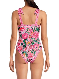 Akira Floral One-Piece Swimsuit