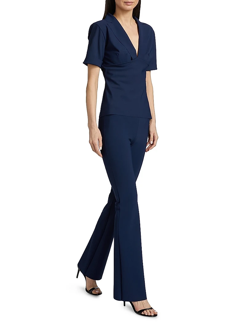 Eriko Open Collar Top