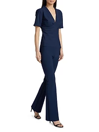 Eriko Open Collar Top