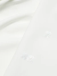 Mason Sequined Ruched V-Neck Top