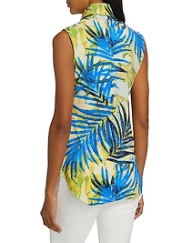 Tulum Botanic V-Neck Blouse