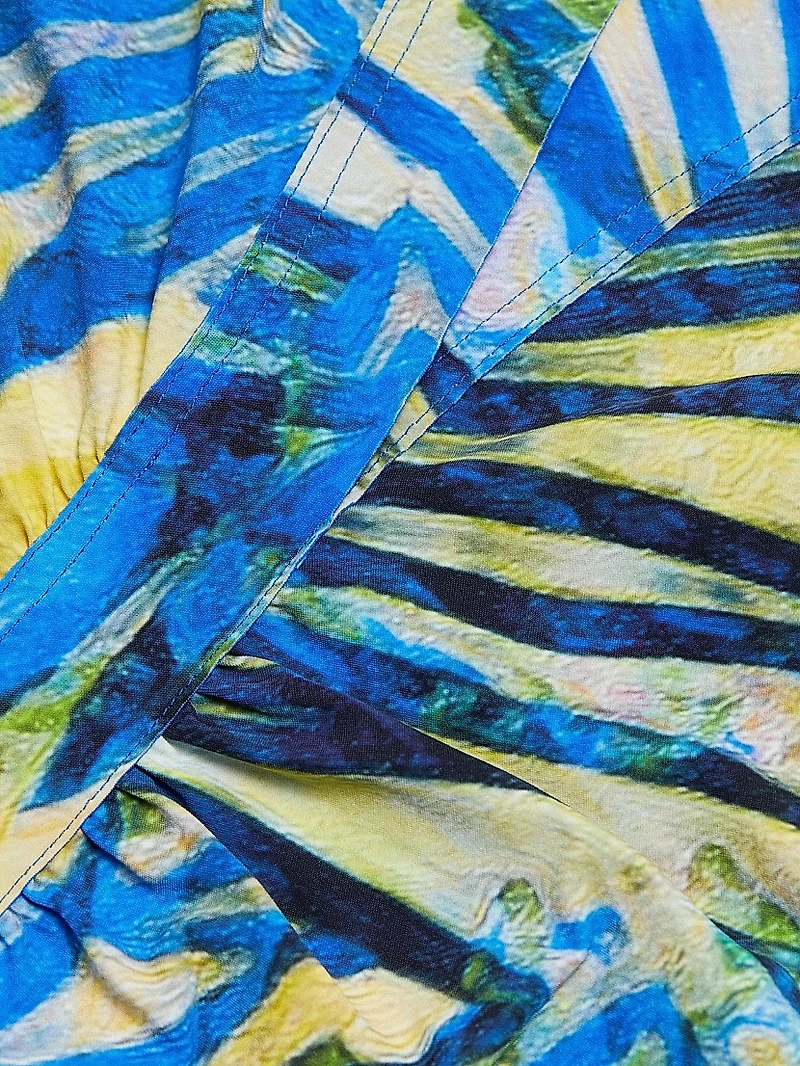 Tulum Botanic V-Neck Blouse