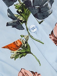 Raya Floral Fit & Flare Shirtdress