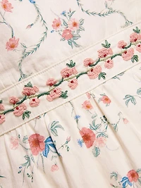 Consuelo Mosqueta Floral Midi-Dress