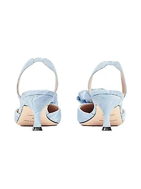 Nolita 50MM Kitten-Heel Slingback Pumps
