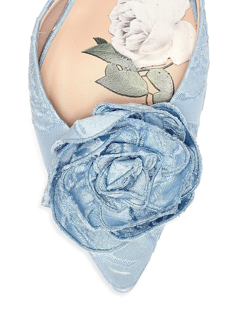 Nolita 50MM Kitten-Heel Slingback Pumps