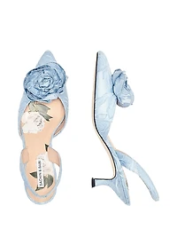 Nolita 50MM Kitten-Heel Slingback Pumps