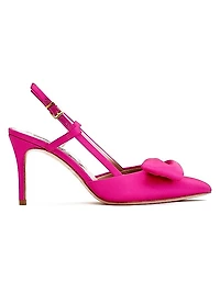 Lenox Obi-Bow 85MM Satin Pumps