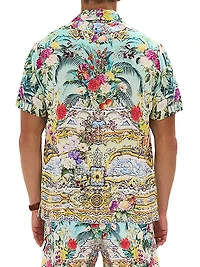 Gardens Of Queluz Gardquel Camp Shirt