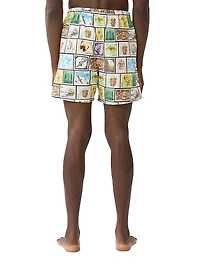 Postcards From Portugal Postport Mid-Length Board Shorts