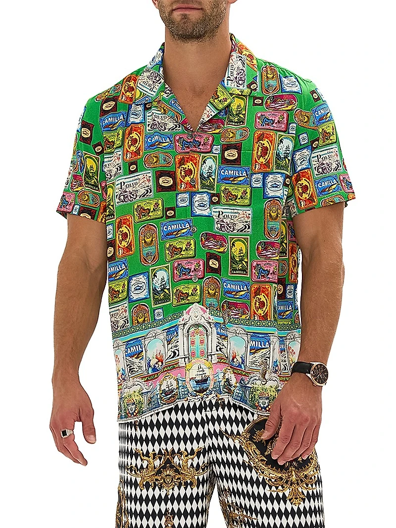 Saldomar Short-Sleeve Camp Shirt